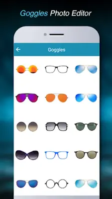 Sunglasses Photo Editor android App screenshot 4